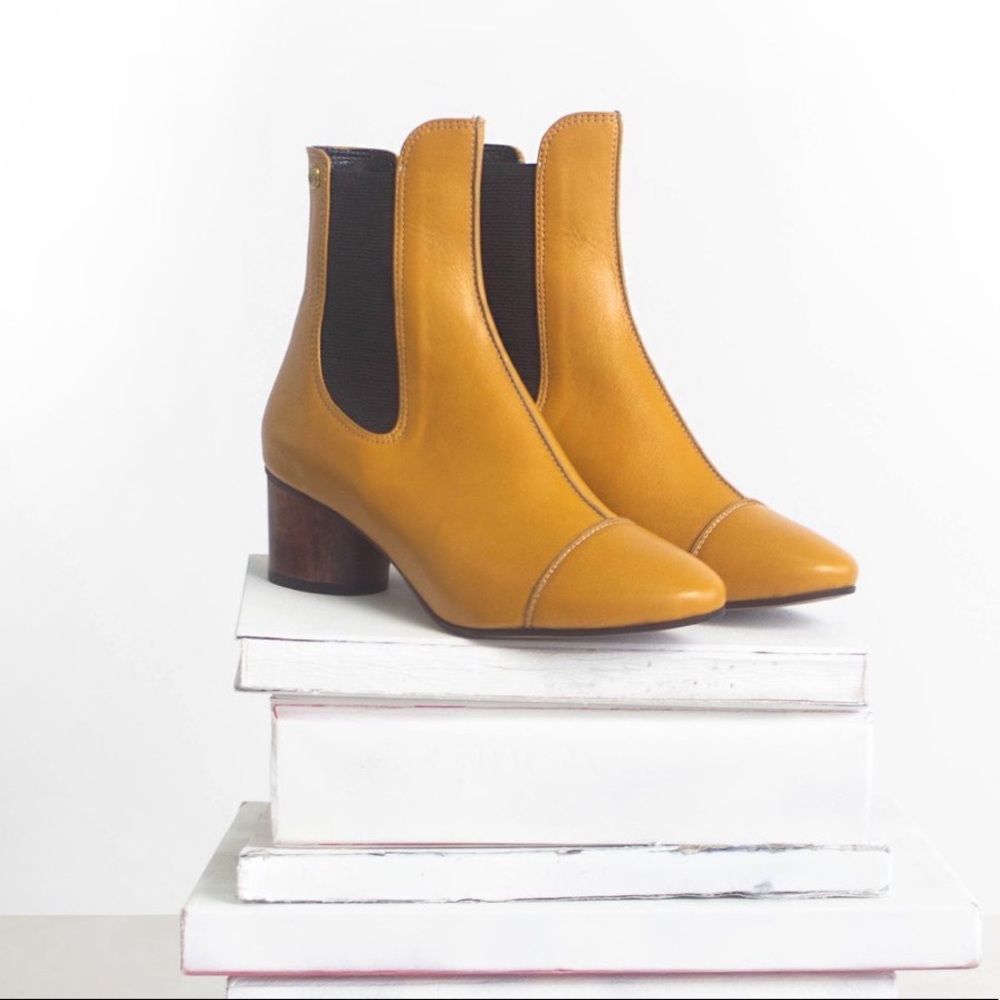 Beautiful leather hand craft boot